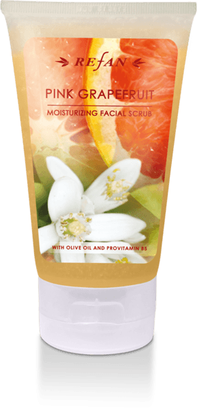 Exfoliante hidratante para o rosto