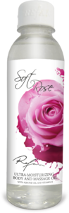body and massage oil Soft rose