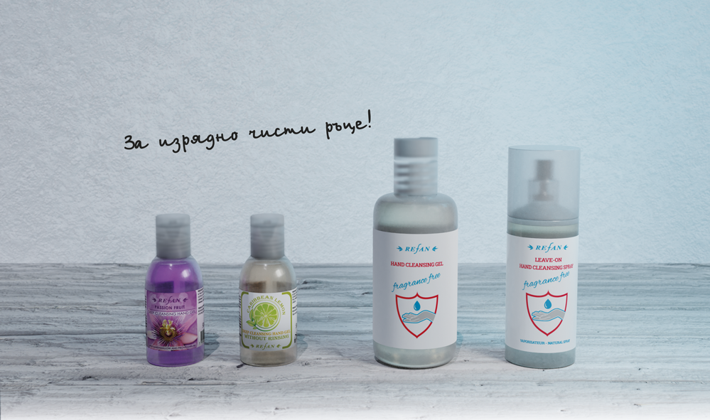 TIEFENREINIGENDE HANDGELS OHNE SPÜLEN