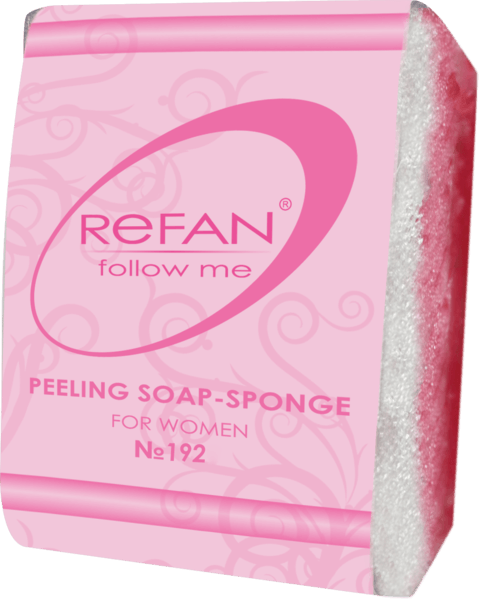 PEELING SOAP-SPONGE REFAN FOLLOW ME FOR WOMEN 192