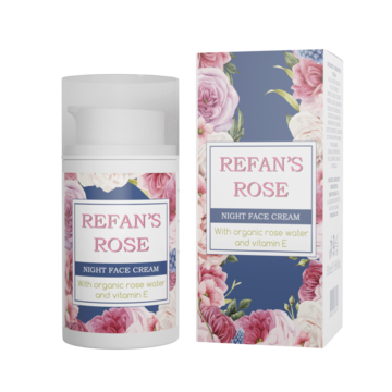 Crème de nuit pour le visage Refan's Rose