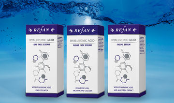 HYALURONIC ACID series of face care products with hyaluronic acid REFAN