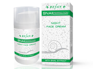 Nocny krem do twarzy SNAIL PERFECTION REFAN z ekstraktem ze ślimaków