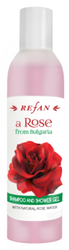SHAMPOO AND SHOWER GEL  A ROSE FROM BULGARIA REFAN
