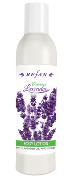 Moisturizing body lotion with lavender oil and yogurt concentrate