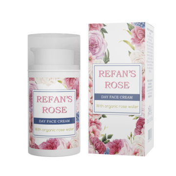 Crème de jour pour le visage Refan's Rose