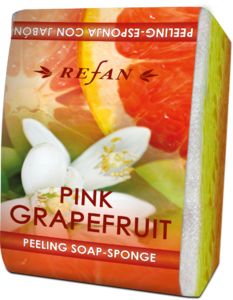 Pink Grapefruit Peeling săpun burete