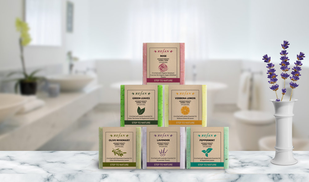 Herbal soaps - STEP TO NATURE - AROMATHERAPY