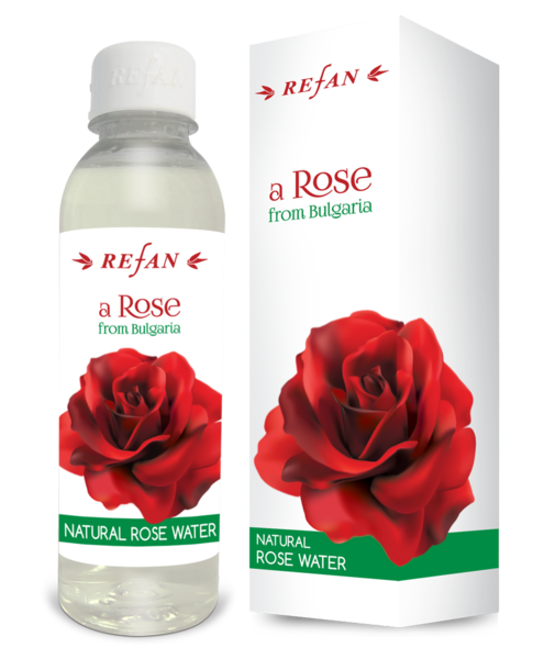 Natural rose water