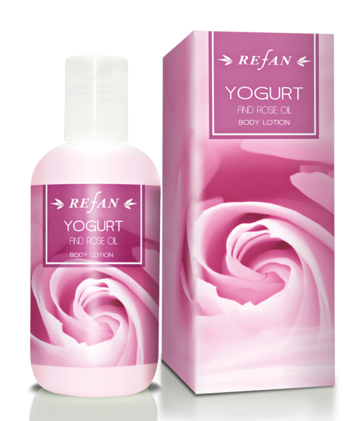 Body lotion Yogurt and Rose oil