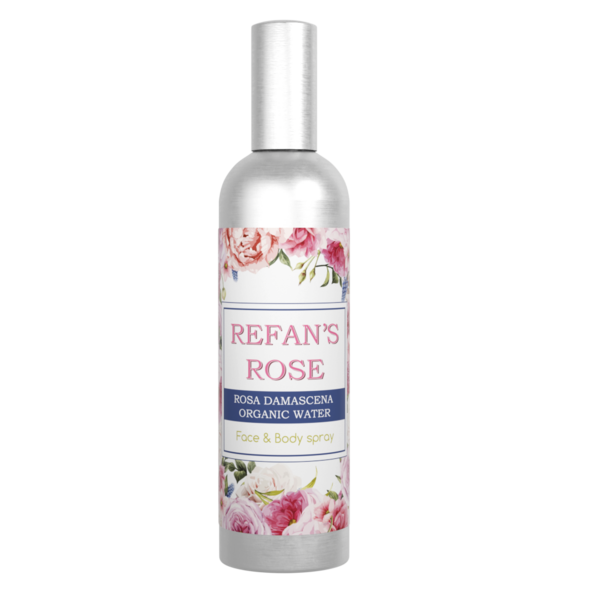 Rosa Damascena Organic rose water