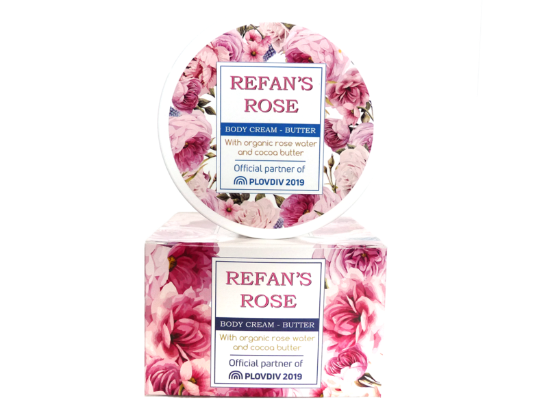 Crema-unt „Refan's Rose“ de corp