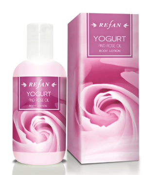 Yogurt and Rose oil Loção corporal