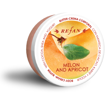 Melon and apricot Creme amanteigado corporal