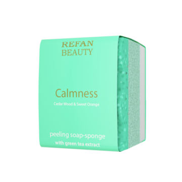 Calmness Peeling soap-sponge