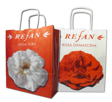 Refan accessories Refan bags Small paper bag Rose
