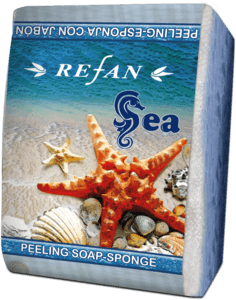 Mydła Peeling soap sponges PEELING SOAP-SPONGE SEA