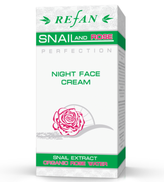 Crème de nuit pour le visage "Snail and Rose Perfection"