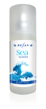 Spray pentru corp parfumeaza pielea cu o aroma placuta de mare.