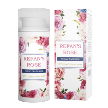 Facial Wash Gel Refan's Rose