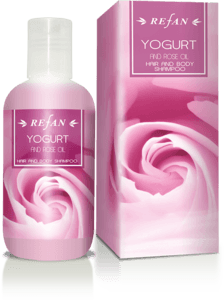 Joghurt und Ölrose Haar und körpershampoo