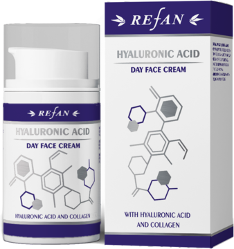 ГИАЛУРОНОВОЙ КИСЛОТОЙ ДНЕВНОЙ КРЕМ ДЛЯ ЛИЦА  HYALURONIC ACID REFAN