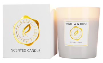 Свечи REFAN BOUGIE PARFUMEE SCENTED CANDLE VANILLA & ROSE