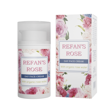 Cremă facială de zi Refan's Rose