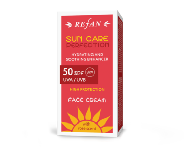 FACE CREAM SPF 50 UVA/ UVB  - HYDRATING AND SOOTHING ENHANCER