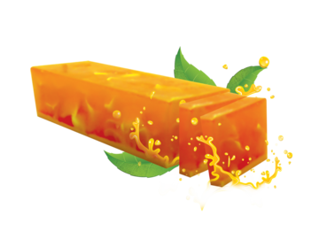 Sabonete de glicerina artesanal Antistress con extrato de Verbena e óleo essencial de laranja doce