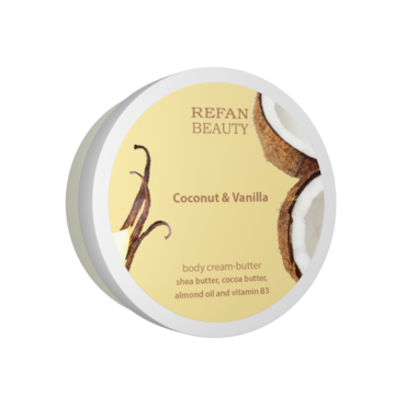 Coconut & Vanilla Body cream-butter "Coconut & Vanilla"