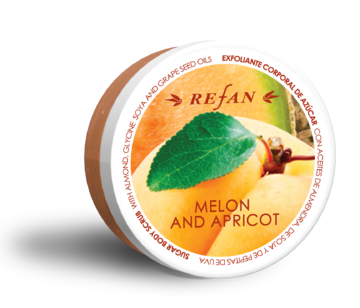 Melon and apricot Sugar body scrub